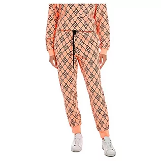 Spodnie damskie - Replay Damskie spodnie W8057B, luźne, 010 pomarańczowe, rozmiar XS, 010 pomarańczowy, XXS - grafika 1