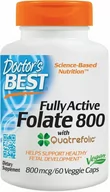 Witaminy i minerały dla sportowców - Doctor''s Best Fully Active Folate 800 With Quatrefolic 60 Vcaps - miniaturka - grafika 1