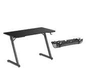 Biurka gamingowe - Silver Monkey X Biurko CHAD 2 120cm + Bezinwazyjny organizer do kabli - miniaturka - grafika 1