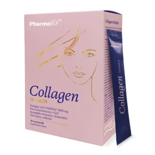Pharmovit Collagen WOMEN 20 saszetek - Witaminy i minerały - miniaturka - grafika 1