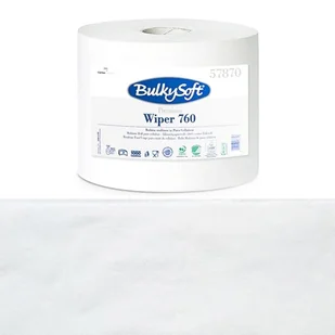Czyściwo papierowe długie 760m kuchenne bez kleju 2 warstwy Bulkysoft Premium 1 rolka - Meble i wyposażenie gabinetów medycznych - miniaturka - grafika 1