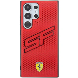 Ferrari FEHCS24LPINR S24 Ultra S928 czerwony/red hardcase Big SF Perforated - Etui i futerały do telefonów - miniaturka - grafika 9