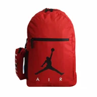 Plecaki szkolne i tornistry - Plecak szkolny Air Jordan School Backpack Gym Red + Piórnik -  9B0503-R78 - miniaturka - grafika 1