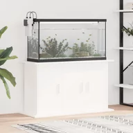 Akwaria i zestawy akwarystyczne - vidaXL Szafka pod akwarium, biała, 101x41x58 cm - miniaturka - grafika 1