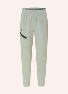 Under Armour Spodnie Dresowe Unstoppable gruen - Koszulki i topy damskie - miniaturka - grafika 1