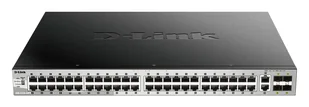 D-Link DGS-3130-54PS/E łącza sieciowe Zarządzany L3 Gigabit Ethernet (10/100/1000) Obsługa PoE Szary DGS-3130-54PS/E - Switche - miniaturka - grafika 1