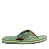 Klapki i japonki męskie - Japonki Gant 32609294 Zielony - miniaturka - grafika 1