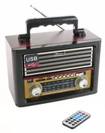 Radioodtwarzacze - Radio Przenośne Retro R20 Fm Bluetooth Mp3 Usb Sd - miniaturka - grafika 1