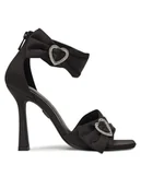 Sandały damskie - Buffalo Sandały Fairy Chic 1291618 Czarny - miniaturka - grafika 1