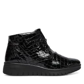 Botki damskie - Trzewiki Josef Seibel CALAIS 88 VL006 Czarny - miniaturka - grafika 1