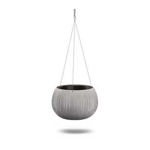 Prosperplast BETON BOWL WS doniczka 23,8 cm, szary DKB290WS - Donice - miniaturka - grafika 1