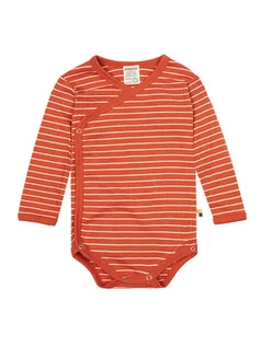 Body dla niemowląt - loud + proud Body w kolorze pomarańczowym - grafika 1