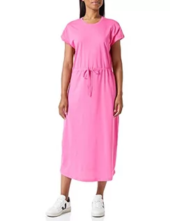Sukienki - ONLY ONLMAY S/S Dress Box JRS sukienka midi, Shocking Pink, M, Shocking Pink, M - grafika 1