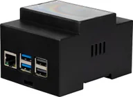 Akcesoria do komputerów jednopłytkowych - Raspberry Pi RB-CASEP5-07B akcesorium do zestawów uruchomieniowych Budownictwo mieszkaniowe Czarny RB-CASEP5-07B - miniaturka - grafika 1