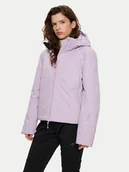Kurtki narciarskie - 4F Kurtka narciarska 4FWAW24TTJAF582 Fioletowy Regular Fit - miniaturka - grafika 1