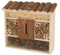 Dekoracje do akwarium - KERBL Domek dla owadów, 27 x 9 x 49 cm - miniaturka - grafika 1