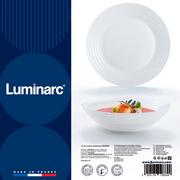 Serwisy obiadowe - Komplet obiadowy Harena 12-elementowy biały LUMINARC - miniaturka - grafika 1