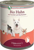 Mokra karma dla psów - Herrmanns Huhn Mit Fenchel Und Buchweizen, 6Er Pack (6 X 800 G) - miniaturka - grafika 1