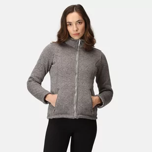 Regatta Damski Polar z Suwakiem Razia II Popielaty, Rozmiar: 40 - Bluzy damskie - miniaturka - grafika 1