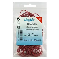 Gumki recepturki - Läufer Bieżnik 69214 worek rondella gumowe pierścienie "nr 3", średnica 20 MM, 10 G, czerwony 69214 - miniaturka - grafika 1