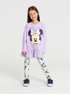 Sinsay - Komplet: bluza i legginsy Myszka Minnie - wielobarwny - Dresy i komplety dla dziewczynek - miniaturka - grafika 1