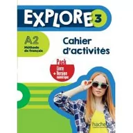 Książki do nauki języka francuskiego - Explore 3 ćwiczenia + kod (ćwiczenia online) /PACK/ - miniaturka - grafika 1