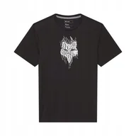Koszulki męskie - T-SHIRT FOX BARK TECH BLACK M - miniaturka - grafika 1