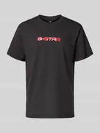 Koszulki męskie - T-shirt z nadrukiem z logo - miniaturka - grafika 1