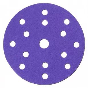 Tarczki ścierne ceramiczne 150mm, #60, rzep, kpl 5szt - Materiały ścierne - miniaturka - grafika 1