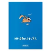 Zeszyty szkolne - Herlitz Zeszyt A5 Eco PP Informatyka kratka 60 kartek 5 szt. - miniaturka - grafika 1