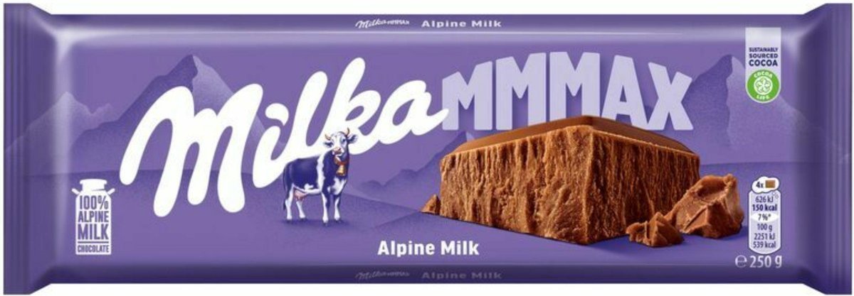 MILKA CZEKOLADA 250G MLECZNA