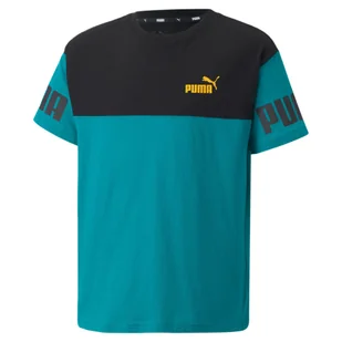 Koszulka dla dzieci Puma Power - Koszulki sportowe damskie - miniaturka - grafika 1