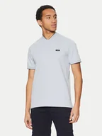 Koszulki męskie - Calvin Klein Polo K10K114139 Niebieski Regular Fit - miniaturka - grafika 1