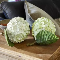 Sztuczne kwiaty - Dekoracja kwiatowa, zestaw 2 szt. Hortensie - miniaturka - grafika 1
