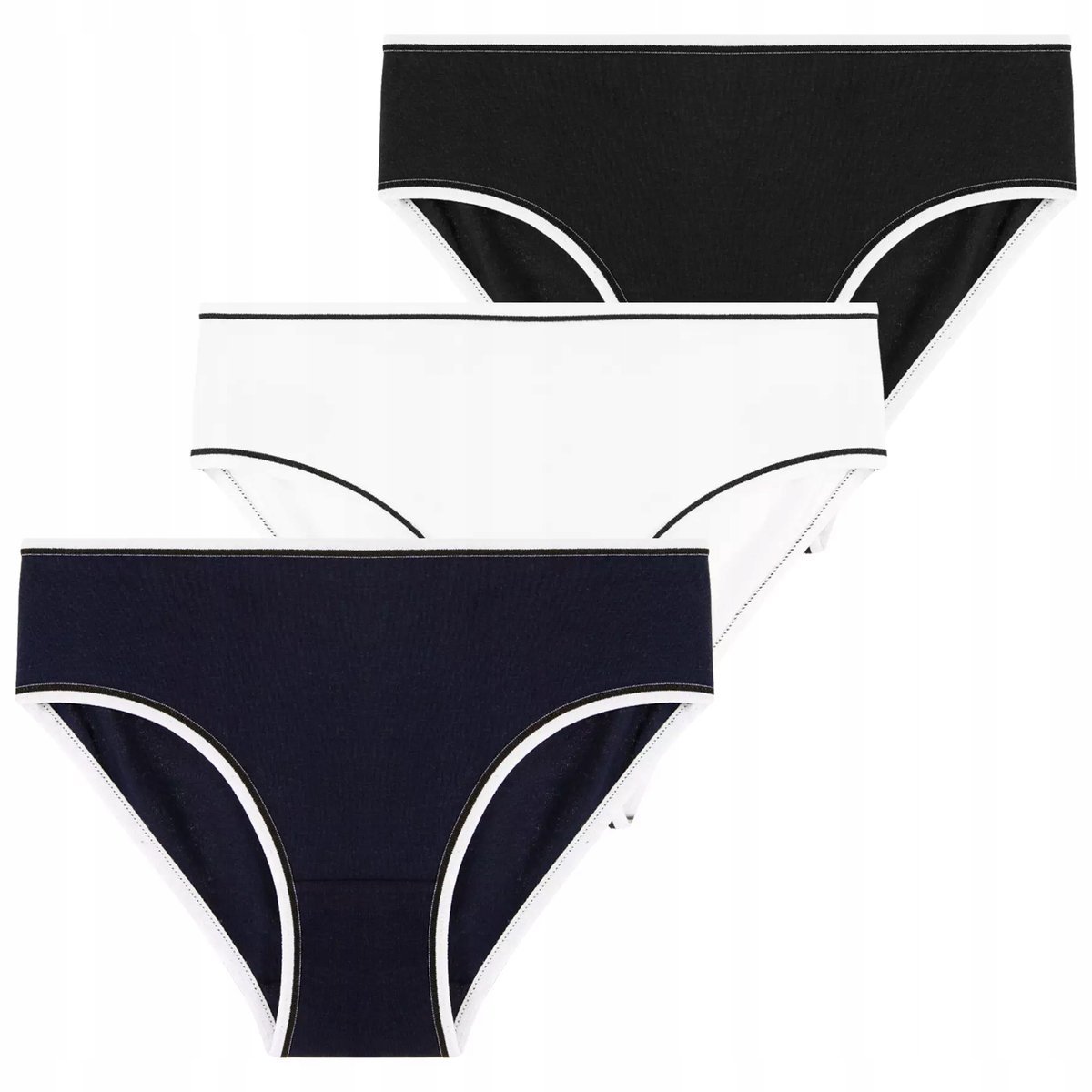 3X MAJTKI FIGI DZIEWCZĘCE BAWEŁNIANE DZIECIĘCE KLASYCZNE MORAJ 158-164