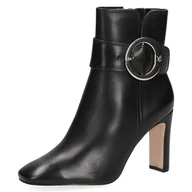 Botki damskie - Botki czarne Twiggy  [25320-29-022] - miniaturka - grafika 1