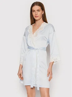 Lauren Ralph Lauren Szlafrok I8141226 Niebieski - Szlafroki damskie - miniaturka - grafika 1