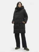 Kurtki damskie - Vero Moda Kurtka zimowa Stella 10300030 Czarny Loose Fit - miniaturka - grafika 1