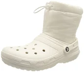 Śniegowce damskie - Crocs Unisex Classic Lined Neo Puff Boot śniegowce, biały - biały - 42/43 EU - miniaturka - grafika 1