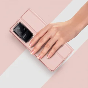 Dux Ducis Skin Pro kabura etui pokrowiec z klapką Xiaomi Poco F4 5G niebieski - Etui i futerały do telefonów - miniaturka - grafika 13