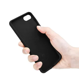 Crong Color Cover - Etui iPhone SE (2022/2020) / 8 / 7 (czarny) - Etui i futerały do telefonów - miniaturka - grafika 5