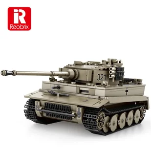 Reobrix Tiger I World of tanks Official License - Klocki - miniaturka - grafika 1