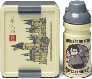 Lego Lunch Set Harry Potter Pojemniki Bidon i Box śniadaniówka - Pojemniki na zabawki - miniaturka - grafika 1