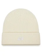 Czapki damskie - New Balance Czapka Winter Watchman Beanie Patch V3.0 LAH53008PEF Beżowy - miniaturka - grafika 1