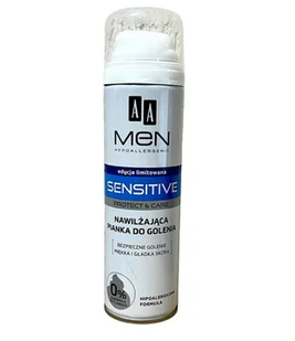AA Men Nawilżająca pianka do golenia 250 ml - Kosmetyki do golenia - miniaturka - grafika 1