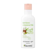 Kosmetyki do kąpieli - Nacomi Shower Gel żel pod prysznic Bambus i Mleko Kokosowe 300ml - miniaturka - grafika 1
