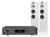 Zestawy stereo - NAD C 379 (czarny) + 603 S3 (biały) - miniaturka - grafika 1