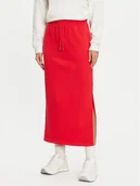 Spódnice - Noisy May Spódnica midi Moia 27032563 Czerwony Regular Fit - miniaturka - grafika 1
