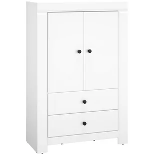 Szafka 08 Lahti ML Meble Biały - Szafki do salonu - miniaturka - grafika 1