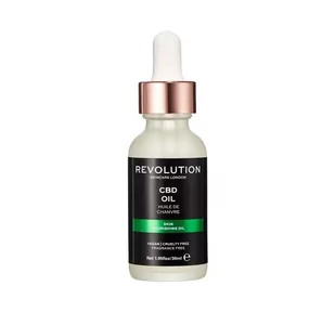 Makeup Revolution Skincare CBD Oil odżywczy olejek do skóry suchej 30 ml - Kremy do twarzy - miniaturka - grafika 1